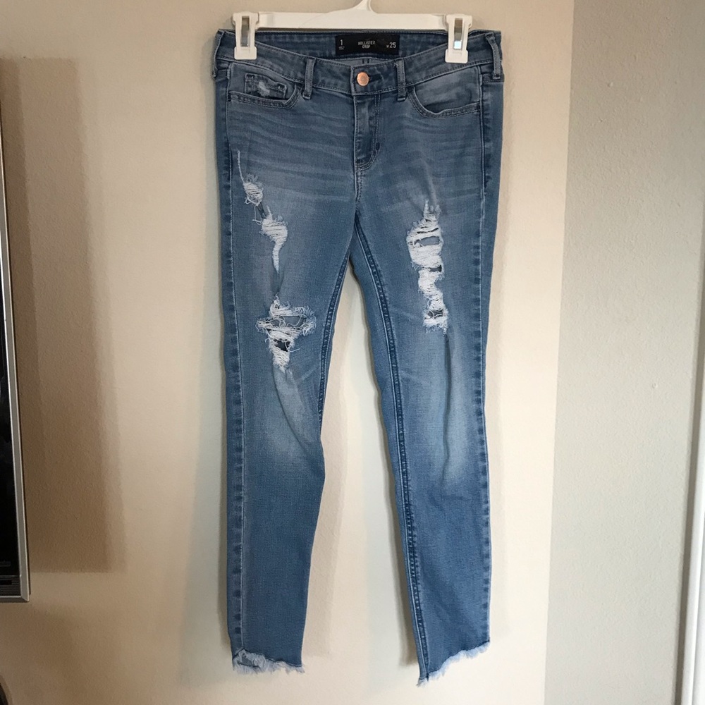 Light Wash Hollister Denim
